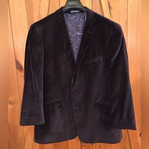 Madison velvet blazer 44R